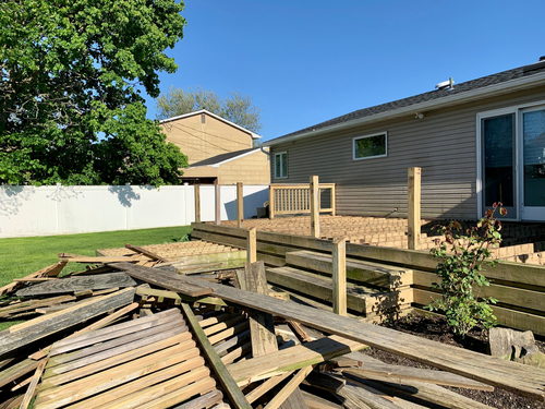 Deck Demolition Service in Aloha